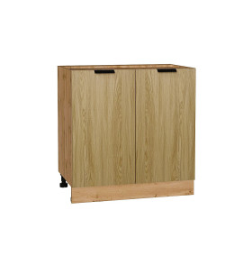 Шкаф нижний с 2-мя дверцами Евро, цвет: Дуб песочный