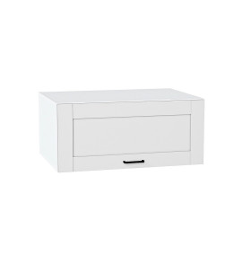 Шкаф верхний горизонтальный глубокий Лофт, цвет: Super White