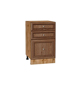 Шкаф нижний с 3-мя ящиками Шале, цвет: Brown Dreamline