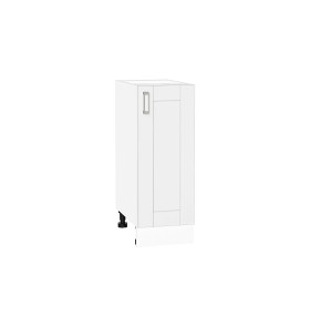 Шкаф нижний с 1-ой дверцей Лофт, цвет: White Silk