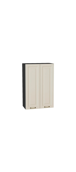 Шкаф верхний с 2-мя дверцами Ницца, цвет: Агат | Пленка ПВХ., Агат