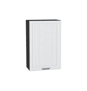 Шкаф верхний с 1-ой дверцей Прага, цвет: Белое дерево