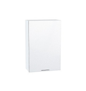 Шкаф верхний с 1-ой дверцей Валерия-М, цвет: Белый металлик