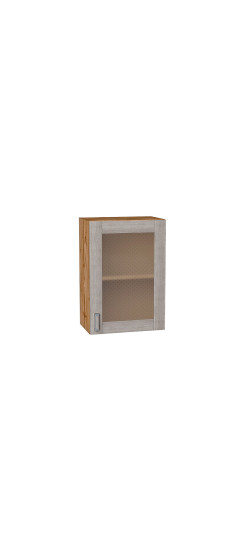 Шкаф верхний с 1-ой остекленной дверцей Лофт, цвет: Cappuccino Veralinga | Эко Шпон — структурный материал с защитным слоем оверлея (Южная Корея). Отличается высокой стойкостью к истиранию и механическим повреждениям. Репродукция натуральных материалов — 