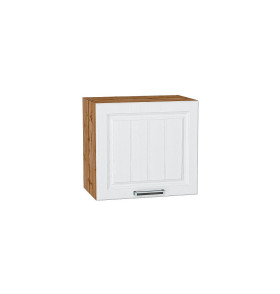 Шкаф верхний горизонтальный Прага, цвет: Белое дерево