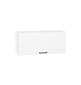Шкаф верхний горизонтальный Флэт, цвет: White In 2S
