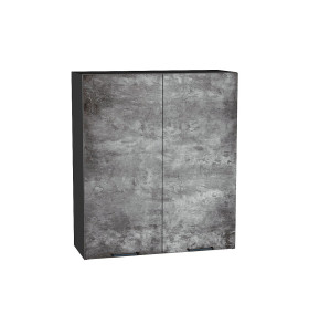 Шкаф верхний с 2-мя дверцами Флэт, цвет: Temple Stone 2S