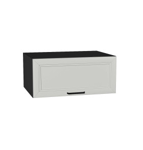 Шкаф верхний горизонтальный глубокий Нео, цвет: Grey Silk