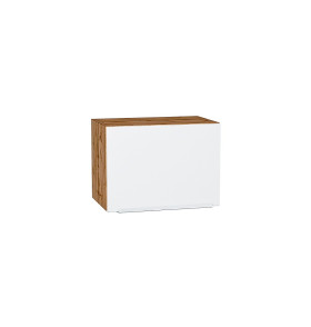 Шкаф верхний горизонтальный Фьюжн, цвет: Silky White