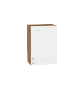 Шкаф верхний с 1-ой дверцей Лофт, цвет: White Silk