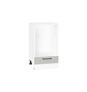 Шкаф нижний под духовку Сканди, цвет: Grey Silkwood