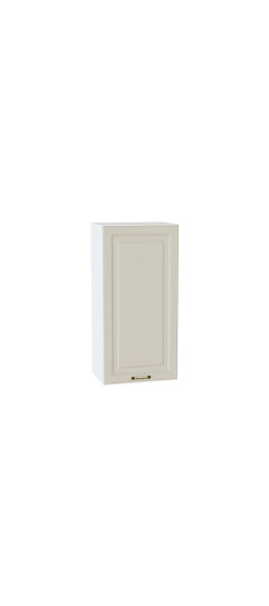 Шкаф верхний с 1-ой дверцей Ницца, цвет: Агат | Пленка ПВХ., Агат