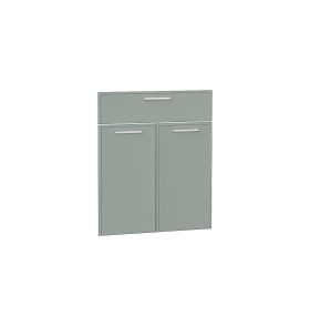 Комплект фасадов Квадро для каркаса Ф-41М Н601М/ШП601, цвет: Аквамарин