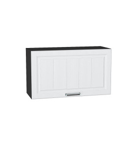 Шкаф верхний горизонтальный Прага, цвет: Белое дерево