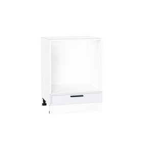 Шкаф нижний под духовку Фрейм, цвет: White Silk