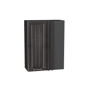 Шкаф верхний прямой угловой Прага, цвет: Венге премиум