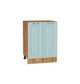 Шкаф нижний с 2-мя дверцами Ницца, цвет: Голубой