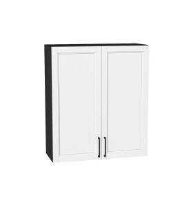 Шкаф верхний с 2-мя дверцами Сканди, цвет: White Silkwood