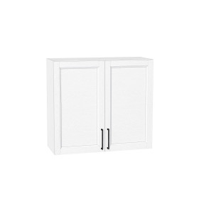 Шкаф верхний с 2-мя дверцами Сканди, цвет: White Silkwood