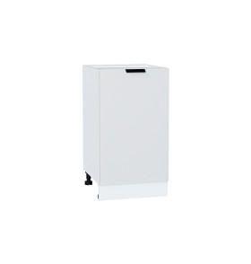 Шкаф нижний с 1-ой дверцей Евро, цвет: Белый