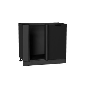 Шкаф нижний угловой Евро, цвет: Антрацит