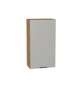 Шкаф верхний с 1-ой дверцей Флэт, цвет: Light Grey In 2S