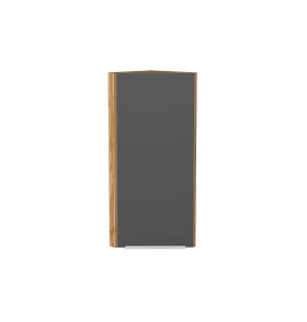 Шкаф верхний торцевой Фьюжн, цвет: Stormy Silk