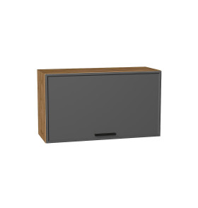 Шкаф верхний горизонтальный Фрейм, цвет: Stormy Silk