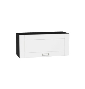 Шкаф верхний горизонтальный Лофт, цвет: White Silk