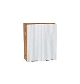 Шкаф верхний с 2-мя дверцами Евро Лайн, цвет: Белый