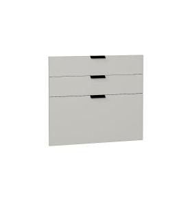 Комплект фасадов Евро для каркаса Ф-53 Н803, цвет: Агат