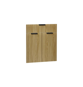 Комплект фасадов Евро Лайн для каркаса Ф-41М Н601М/ШП601, цвет: Дуб песочный