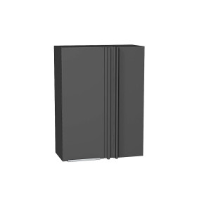 Шкаф верхний прямой угловой Фьюжн, цвет: Stormy Silk