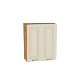 Шкаф верхний с 2-мя дверцами Ницца, цвет: Дуб крем