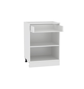 Каркас нижнего шкафа с одним ящиком Н 601М, цвет: Белый