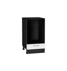 Шкаф нижний под духовку Квадро, цвет: Белый