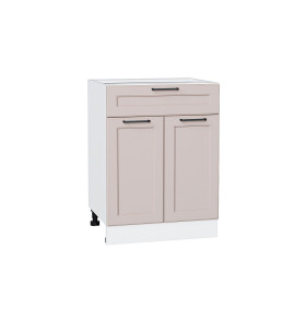 Шкаф нижний с 2-мя дверцами и ящиком Барселона, цвет: Кашемир