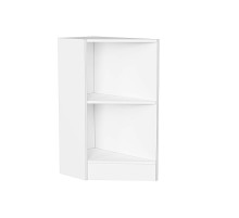 Каркас нижнего торцевого шкафа НТ 300, цвет: Белый