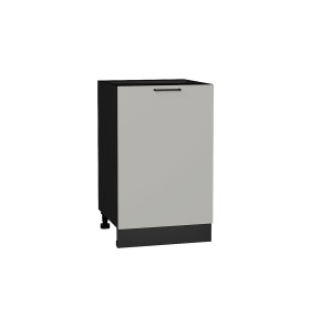 Шкаф нижний с 1-ой дверцей Флэт, цвет: Light Grey In 2S