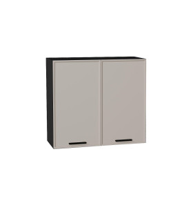 Шкаф верхний с 2-мя дверцами Фрейм, цвет: Clay Silk