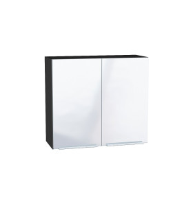 Шкаф верхний с 2-мя дверцами Фьюжн, цвет: Angel