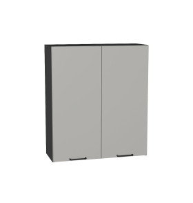 Шкаф верхний с 2-мя дверцами Флэт, цвет: Light Grey In 2S