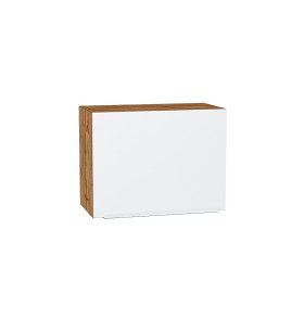 Шкаф верхний горизонтальный Фьюжн, цвет: Silky White