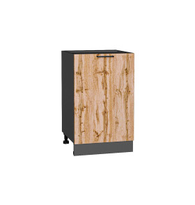 Шкаф нижний с 1-ой дверцей Флэт, цвет: Wotan Oak 2S