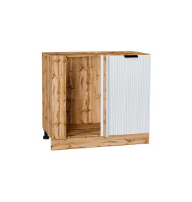 Шкаф нижний угловой Евро Лайн, цвет: Белый