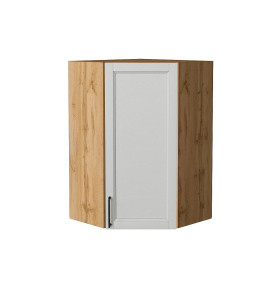 Шкаф верхний угловой Сканди, цвет: Grey Silkwood