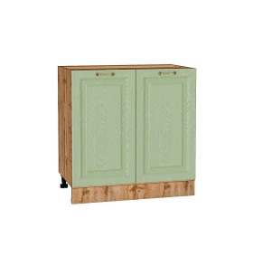 Шкаф нижний с 2-мя дверцами Ницца, цвет: Дуб оливковый