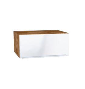 Шкаф верхний горизонтальный глубокий Фьюжн, цвет: Angel