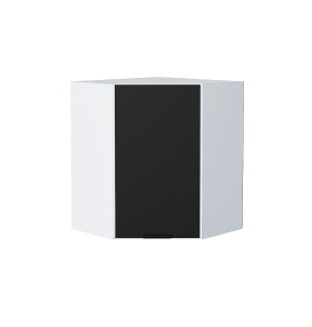 Шкаф верхний угловой Евро, цвет: Антрацит