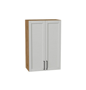 Шкаф верхний с 2-мя дверцами Сканди, цвет: Grey Silkwood